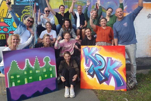 Graffiti workshop in Brugge voor KRK