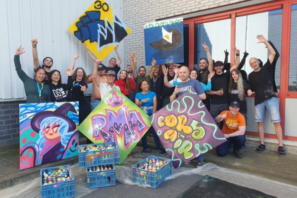 Graffiti workshop Corsair in Almere