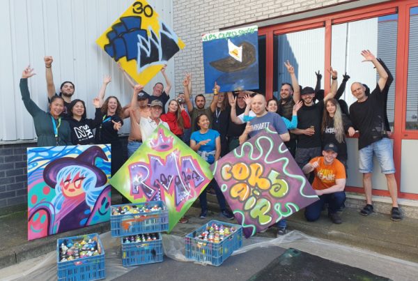 Graffiti workshop Corsair in Almere