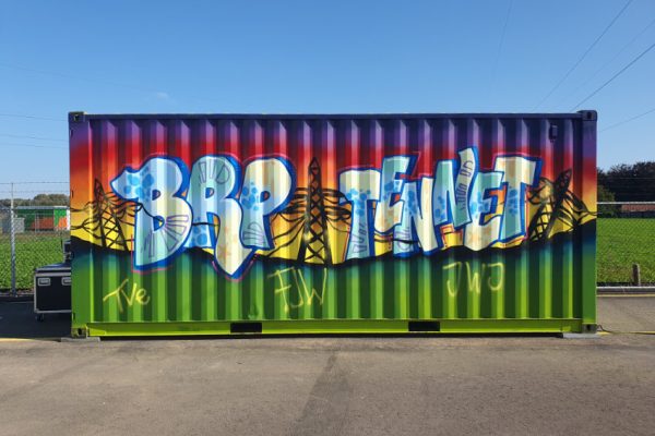 Graffiti side entertainment Volker ES event
