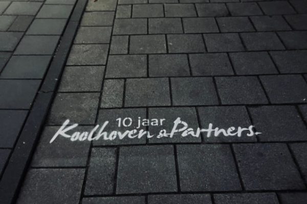 Route aanduiding naar event