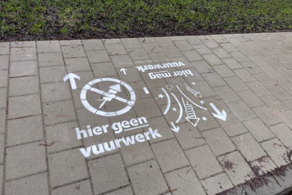 Uitingen vuurwerk verbod Wageningen