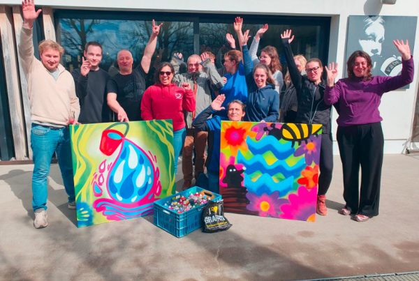 TAUW graffiti incentive in Durbuy