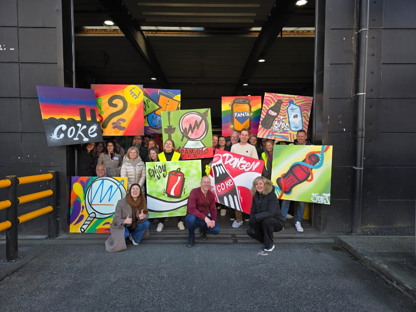 Teambuilding workshop Coca-Cola