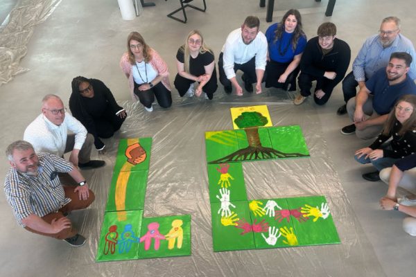 Schilderworkshop als teambuilding activiteit