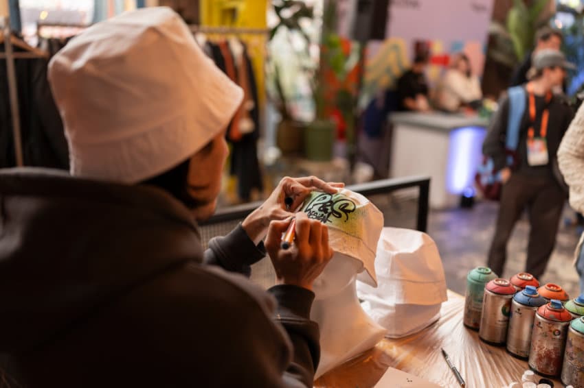 Customizen tijdens Figma event bij NDSM