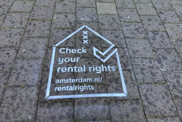 Rental rights straatreclame gem. Amsterdam