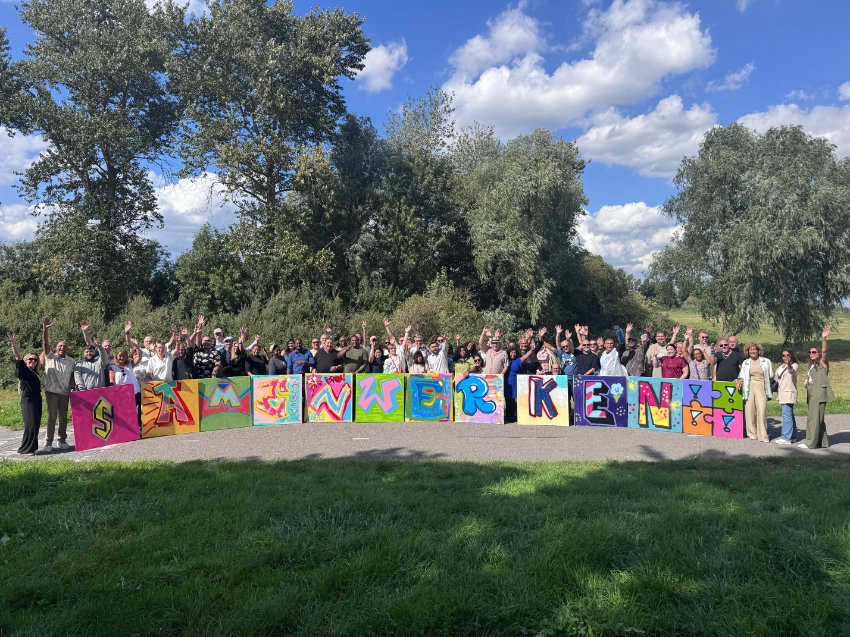 Graffiti workshop voor Albeda werknemers