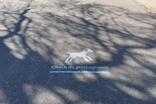 Grondmarkeringen Hondenregels Spaarnwoude