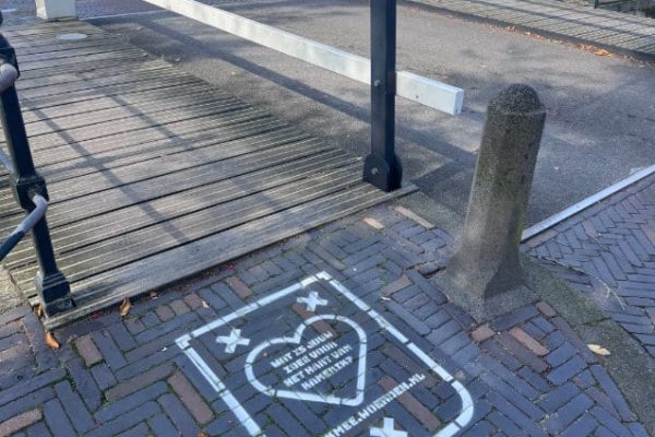 Straatmarkeringen gemeente Woerden