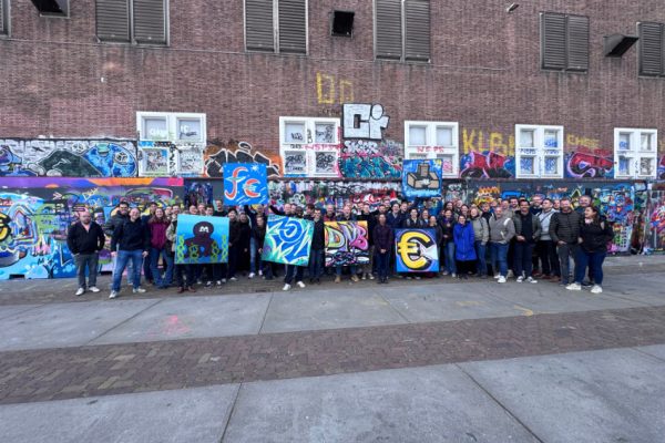 Graffiti als teambuilding DNB