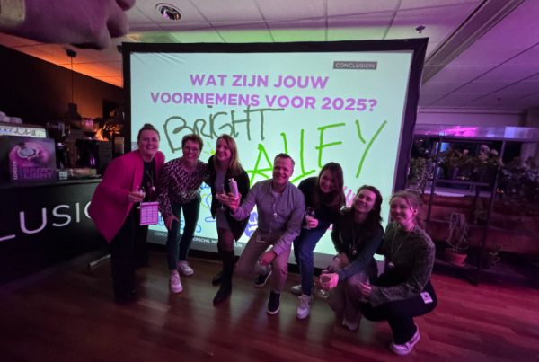 Digiffiti tijdens nieuwjaarsborrel Conclusion