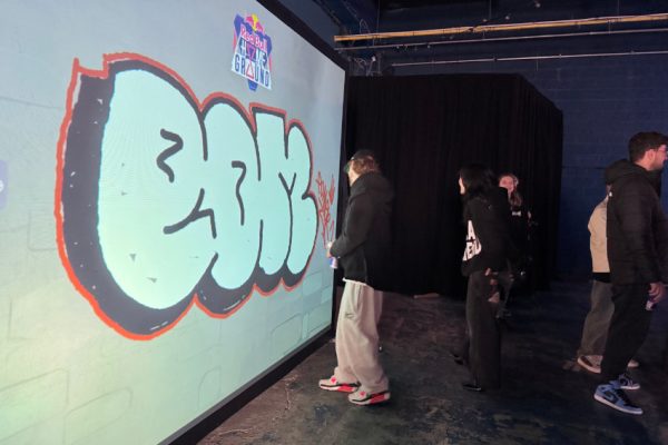 Red Bull graffiti wall in Vilvoorde