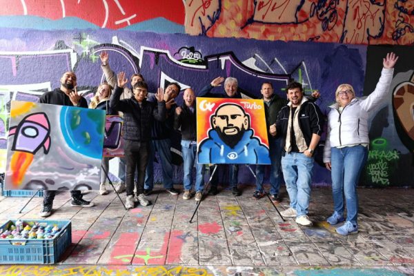 Graffiti groepsuitje in Den Haag