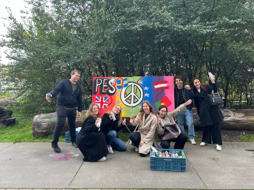 Graffiti incentive in Amsterdam bij NDSM