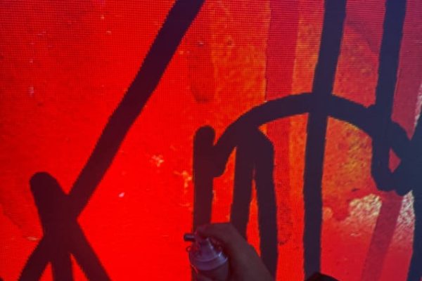 ZYN graffitiwall Verve festival Andermatt